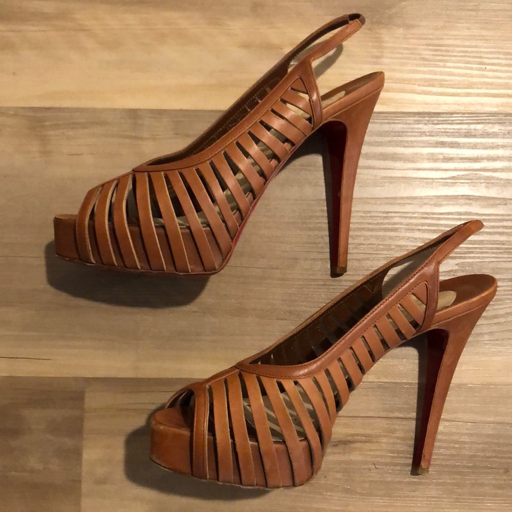 Christian Louboutin sling backs